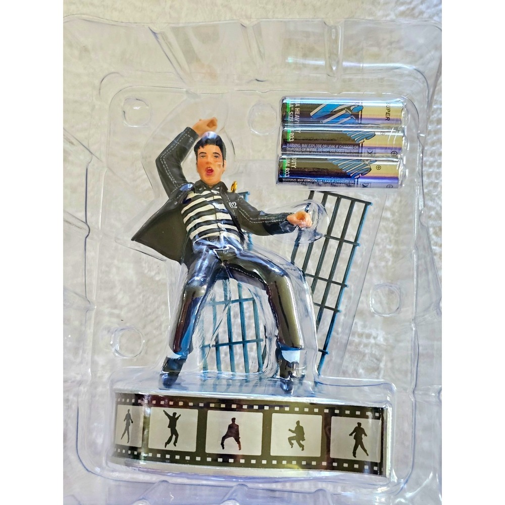Carlton Cards 2007 Elvis Presley Jailhouse Rock Musical Ornament CXOR-105L New